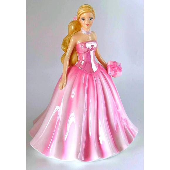 Barbie Other - Rare Glamour Barbie Royal Doulton Birthday Wishes Princess